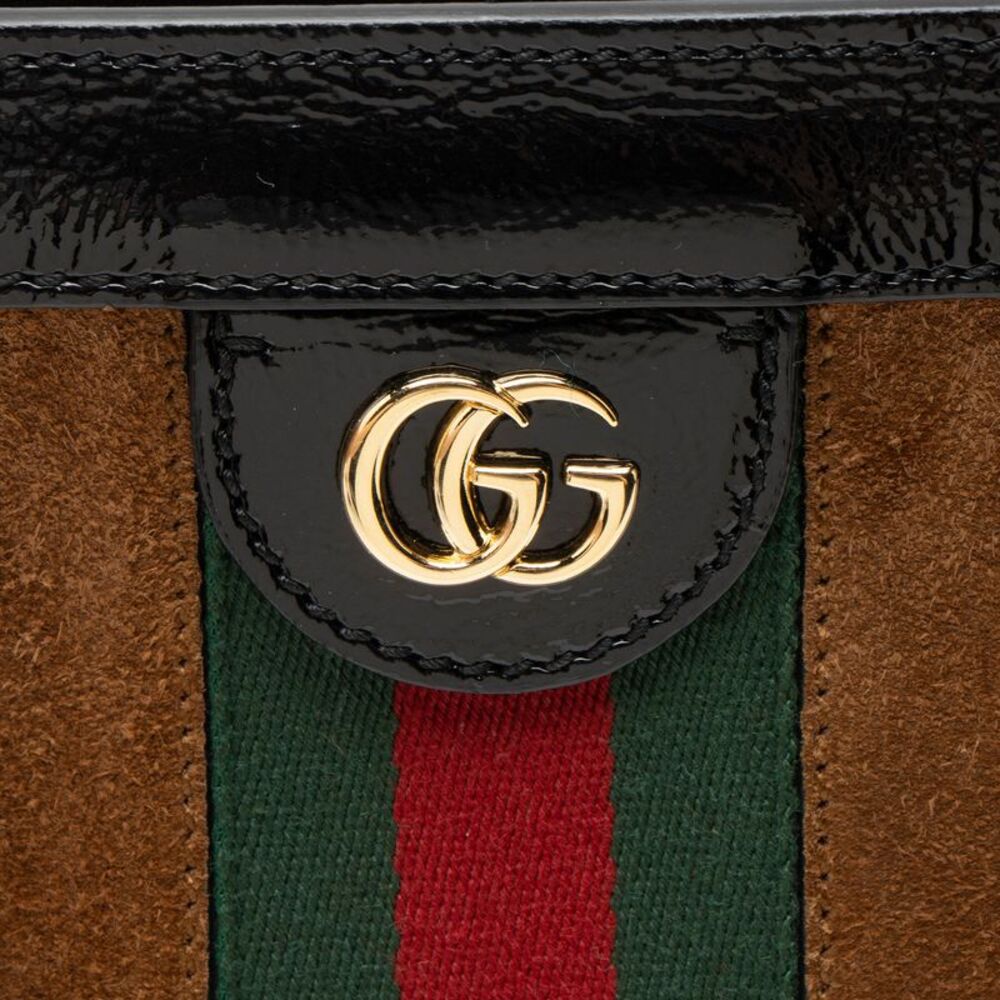 Gucci Suede Ophidia Medium Chain Shoulder Bag - Picture 9 of 15